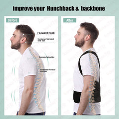 Breath Easy Adjustable Posture Corrector – Comfort & Back Support for Men and Women