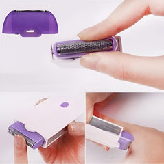 SilkTouch™ Painless Hair Remover - Remove Facial Hair in Seconds — No Cuts, No Pain 💜