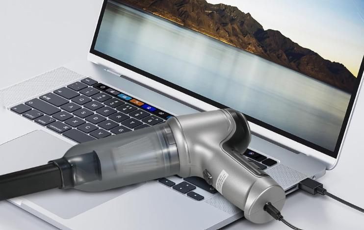 TurboSuction™ Mini Wireless Vacuum — Powerful Suction, Portable & USB Rechargeable. Clean Anywhere Instantly.