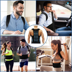 Breath Easy Adjustable Posture Corrector – Comfort & Back Support for Men and Women