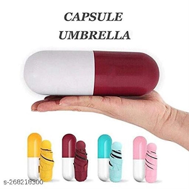 Mini Compact Umbrella (Assorted, Pack of 1)
